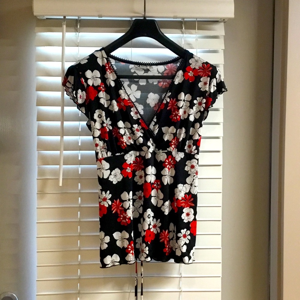 Self Esteem Floral Top